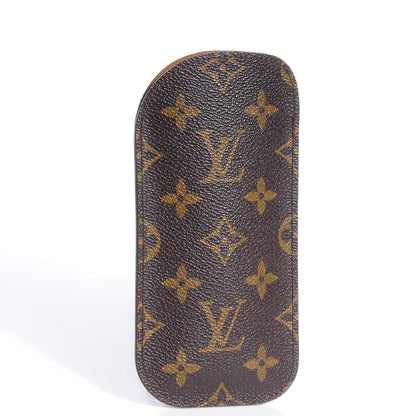 Louis Vuitton Monogram Etui Lunettes Plat Eyeglass Case 3 of 6