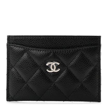 Chanel Caviar Quilted Card Holder Black 1 of 8