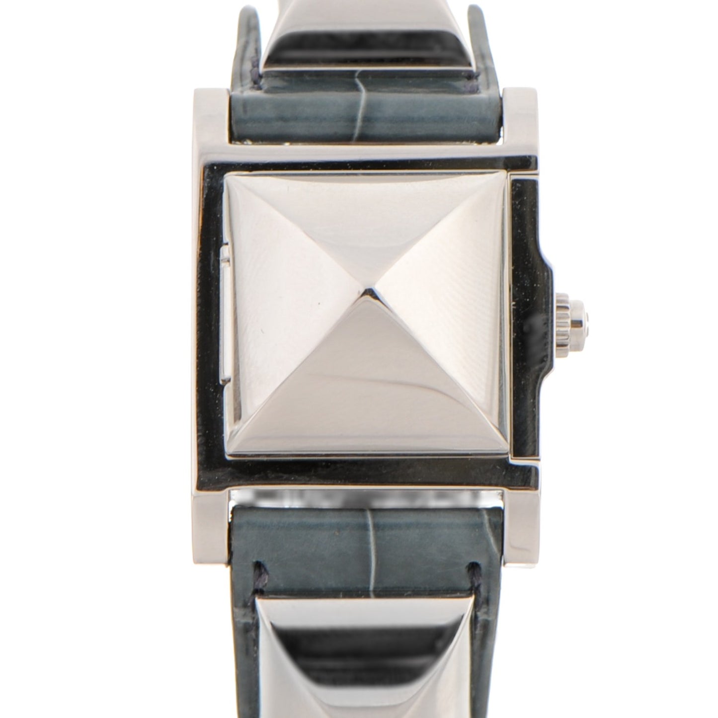 Stainless Steel Alligator 23mm Medor Watch Bleu Tempete