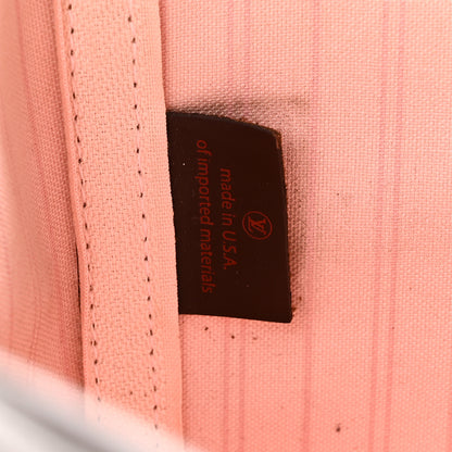 Louis Vuitton Damier Ebene Neo Neverfull MM MM Rose Ballerine 7 of 10