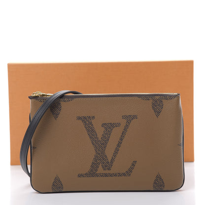 Louis Vuitton Reverse Monogram Giant Double Zip Pochette 12 of 12