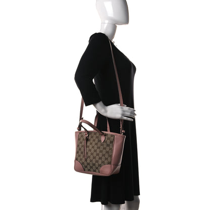 Gucci Monogram Small Bree Tote Beige Soft Pink 2 of 16