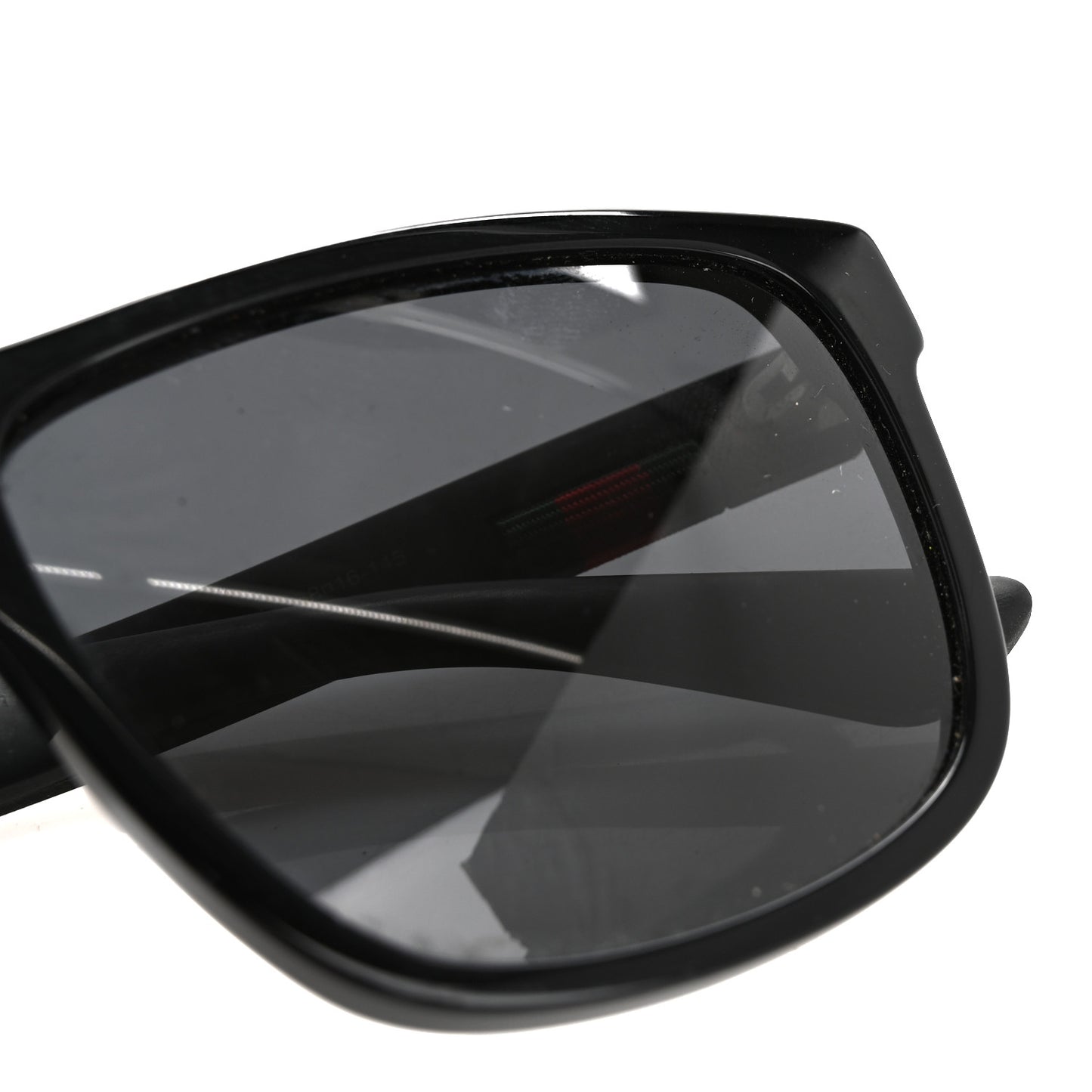 Web Square Frame GG0010S Sunglasses Black