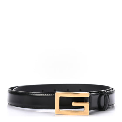 Gucci Calfskin G Cube 25mm Belt 85 34 Black 1 of 4