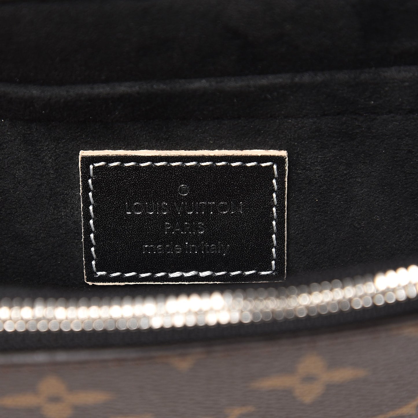 Calfskin Monogram Chain It Bag PM Black