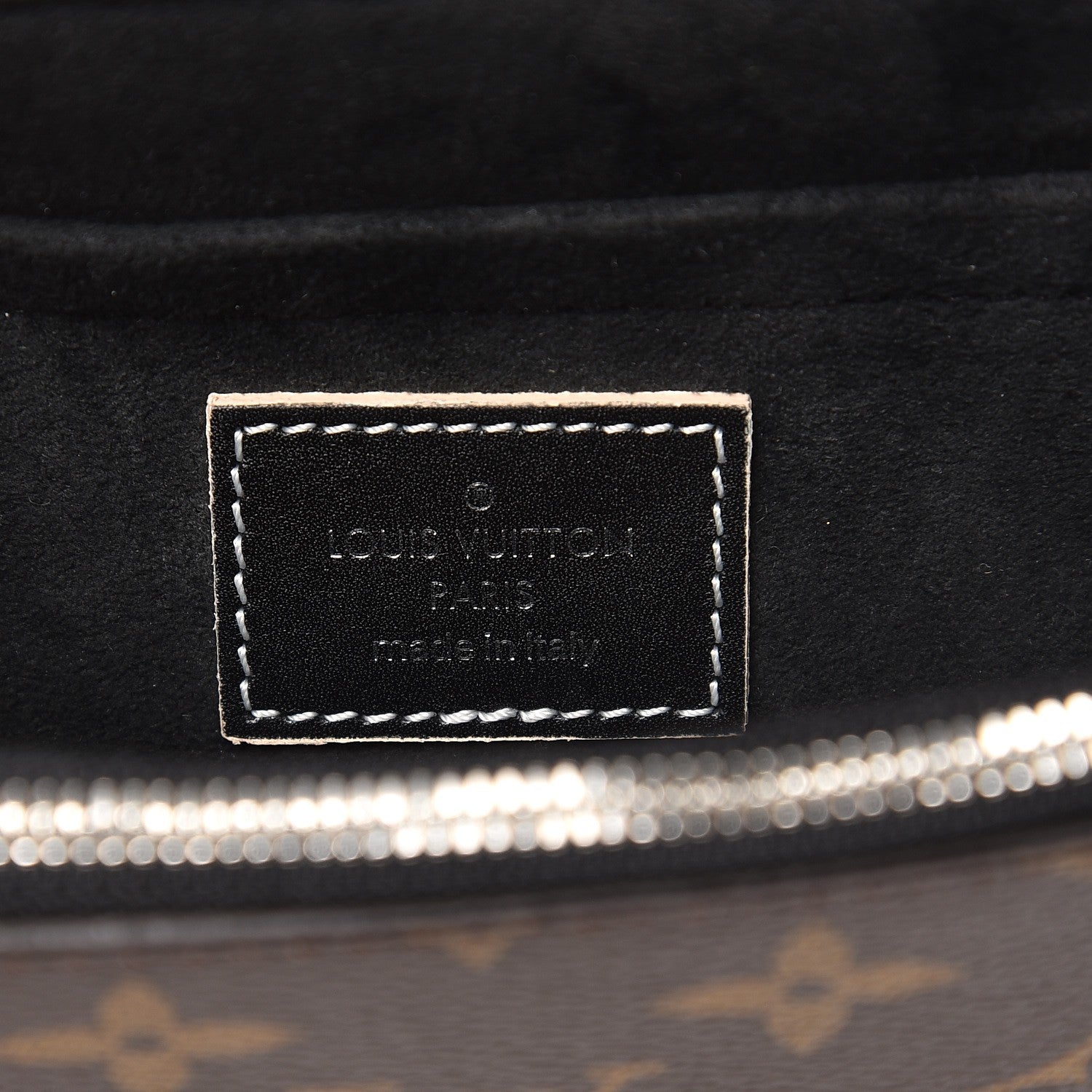 Louis Vuitton Calfskin Monogram Chain It Bag PM Black 6 of 6