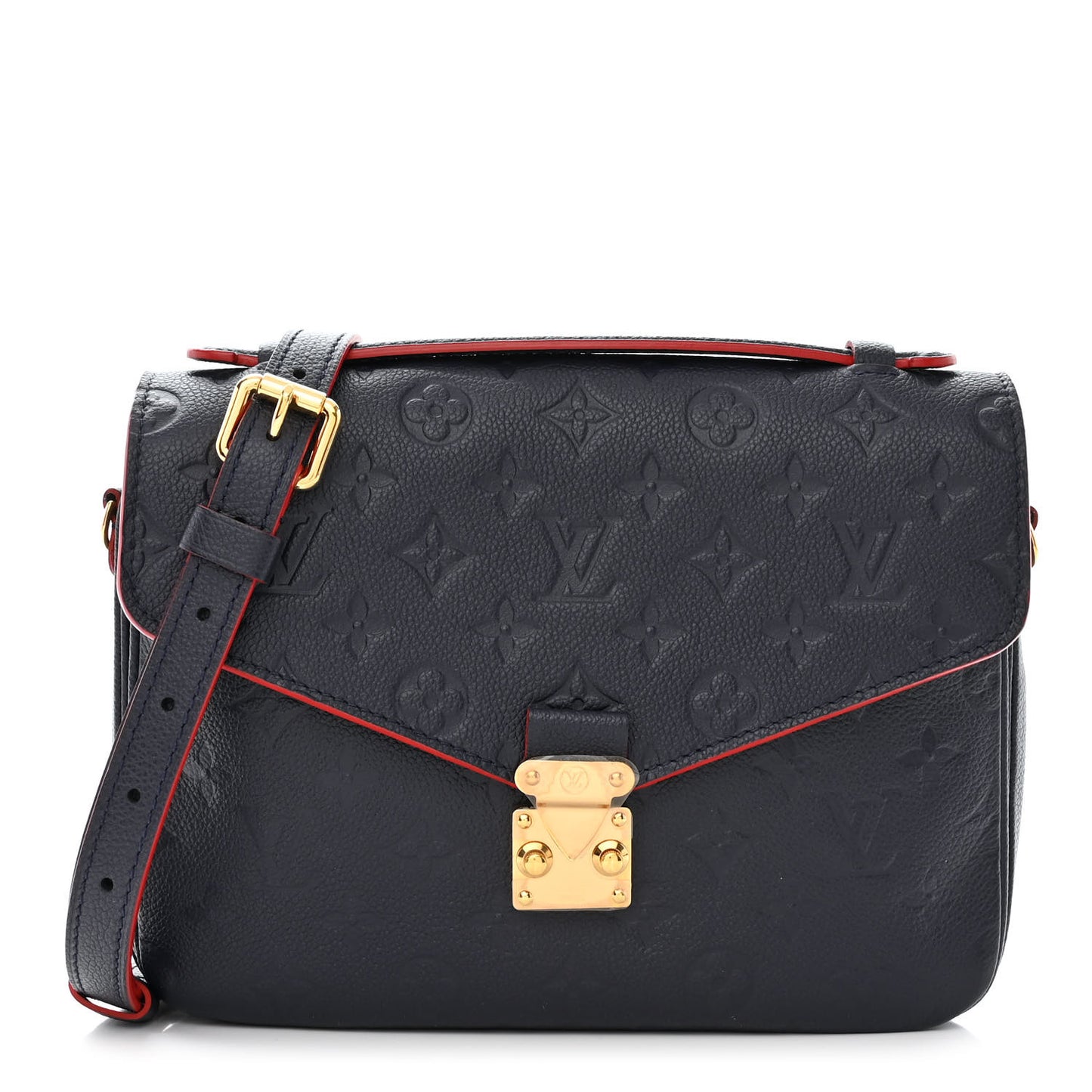 Empreinte Pochette Metis Marine Rouge