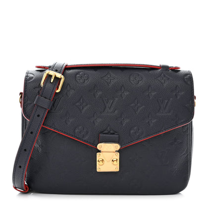 Louis Vuitton Empreinte Pochette Metis Marine Rouge 1 of 12