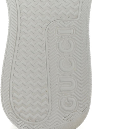Gucci Calfskin GG Tennis Embossed Perforated Womens Platform 55mm Sneakers 38.5 Great White 6 of 7