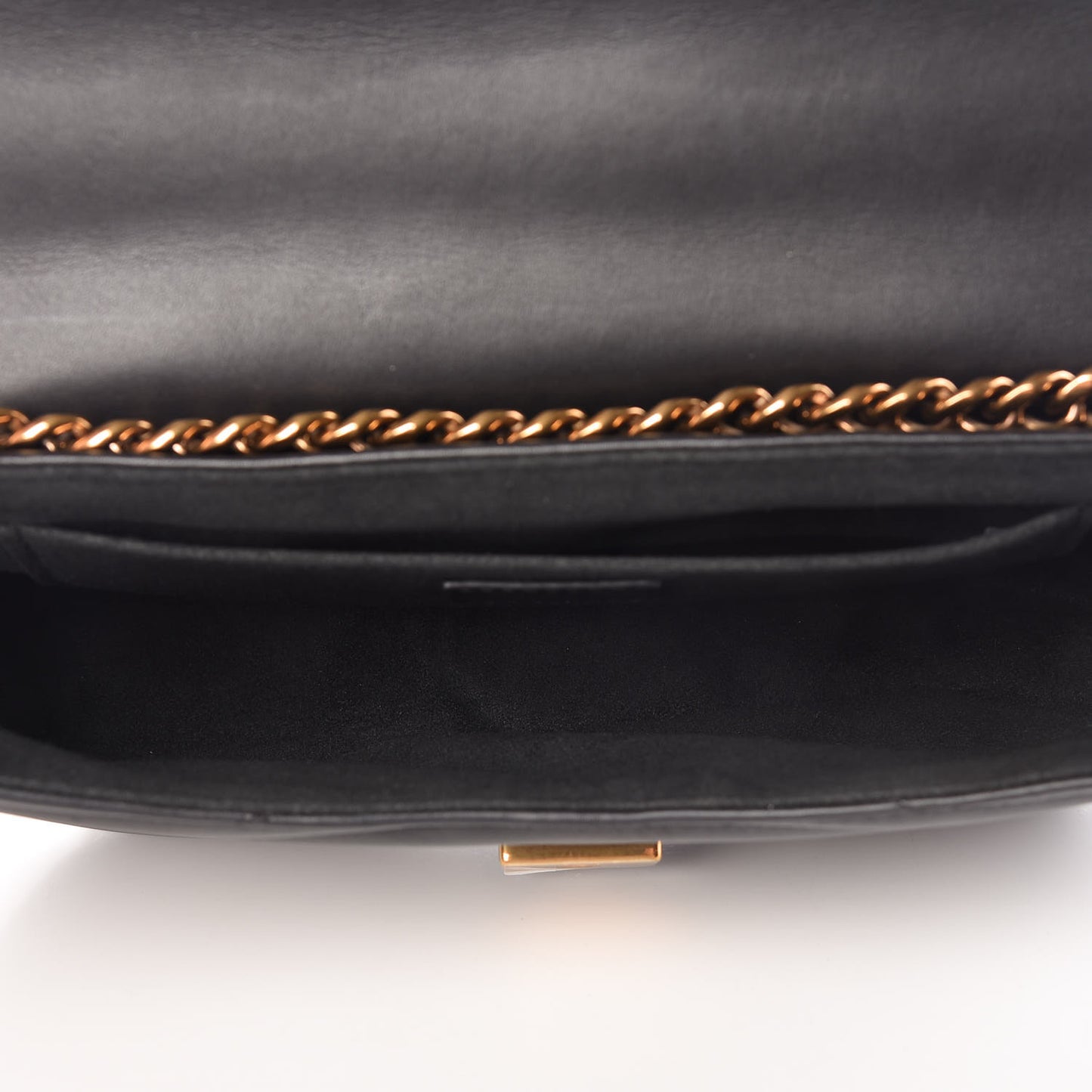 Calfskin New Wave Chain MM Black