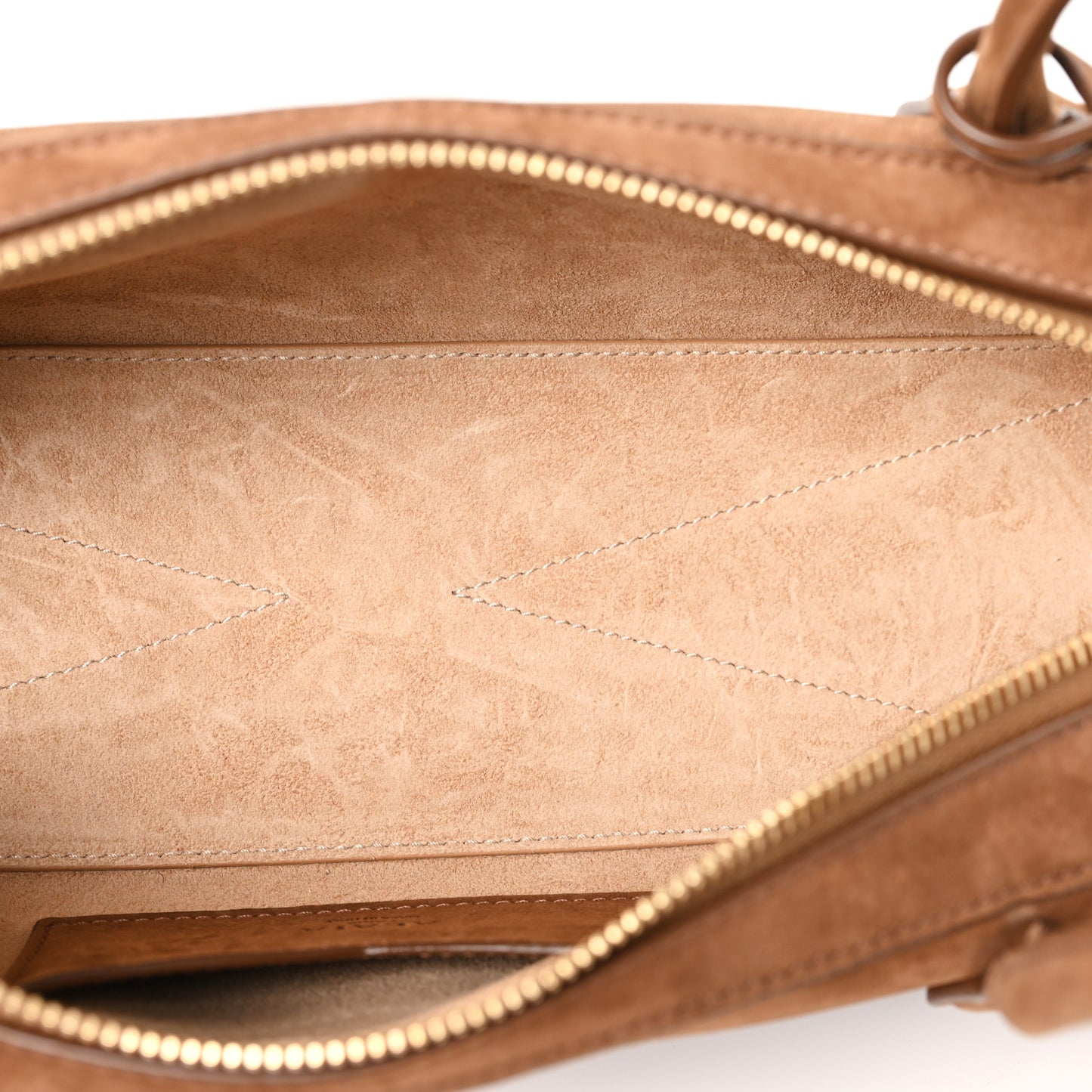 Nubuck Medium Le Teckel Bag Brown