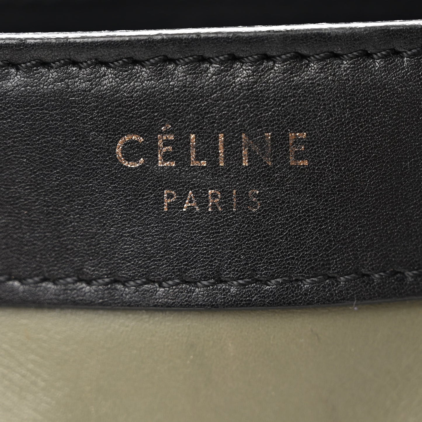 Baby Grained Calfskin Nubuck Nano Tri-Color Luggage Stone