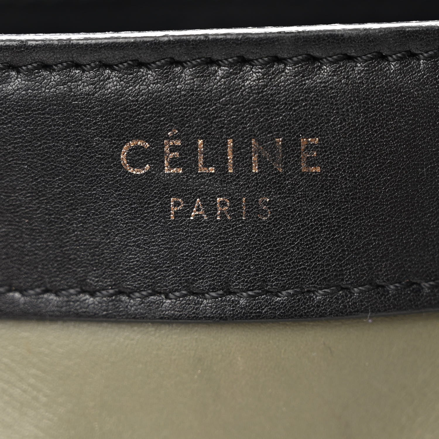 Celine Baby Grained Calfskin Nubuck Nano Tri-Color Luggage Stone 6 of 16