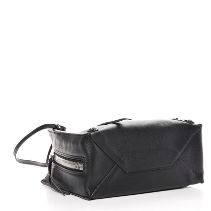 Balenciaga Grained Calfskin Papier Mini A4 Zip Around Tote Black 4 of 7
