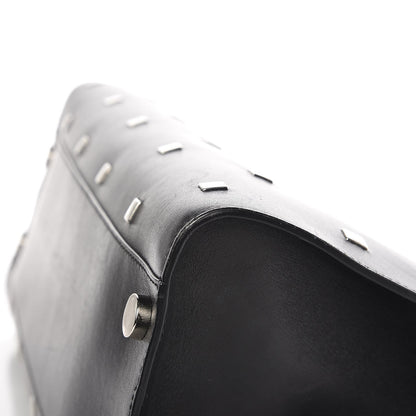 Jimmy Choo Calfskin Studded Riley Tote Black 11 of 11