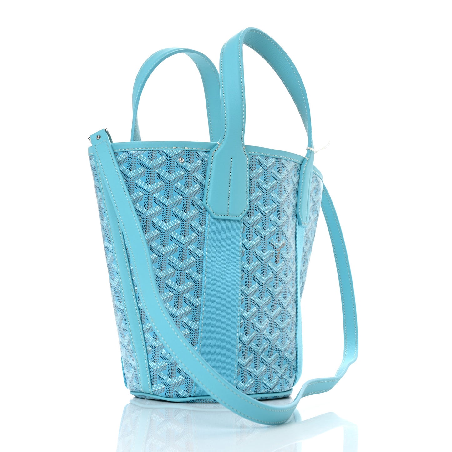 Goyardine Belharra PM Bleu Turquoise