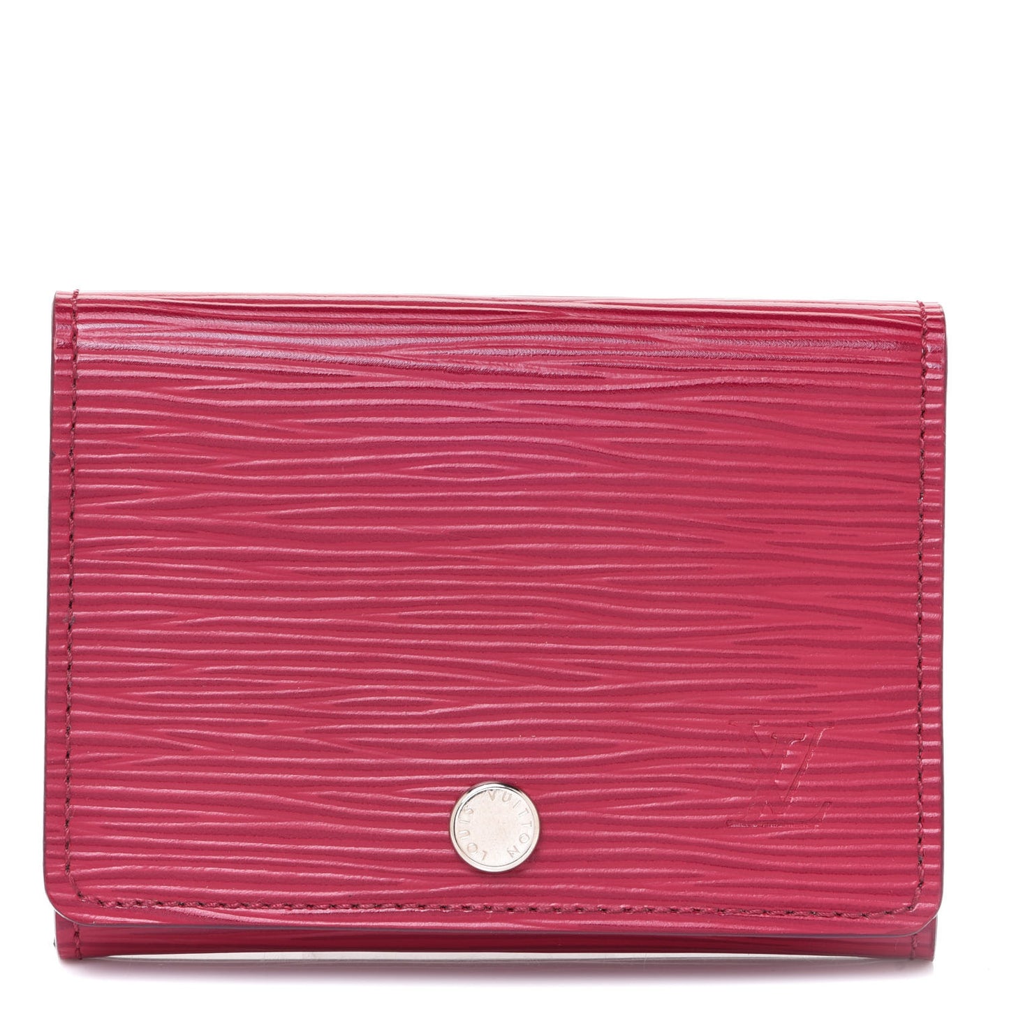 Epi Business Card Holder Fuchsia