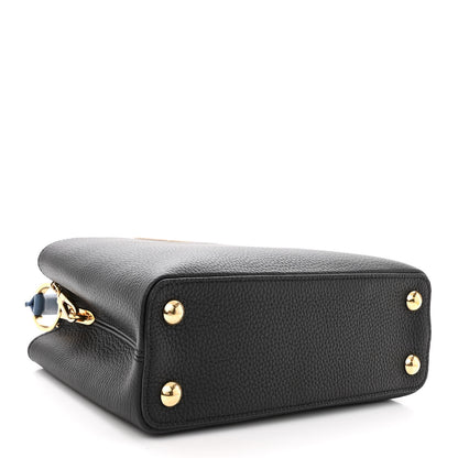Louis Vuitton Taurillon Capucines BB Black General Blue 4 of 9