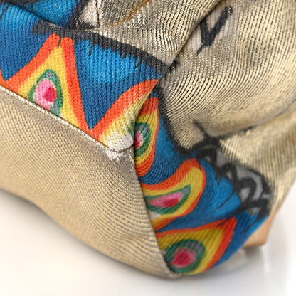 Chanel Graffiti Printed Canvas Street Spirit Backpack Multicolor 9 of 13