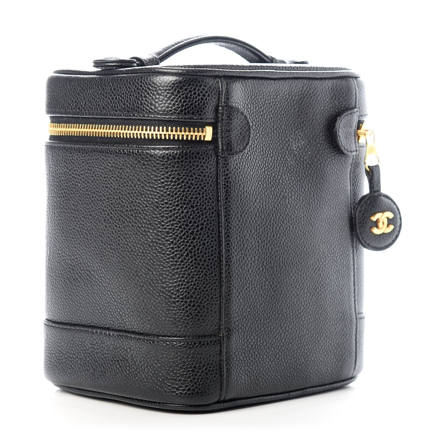Caviar Cosmetic Vanity Bag Black