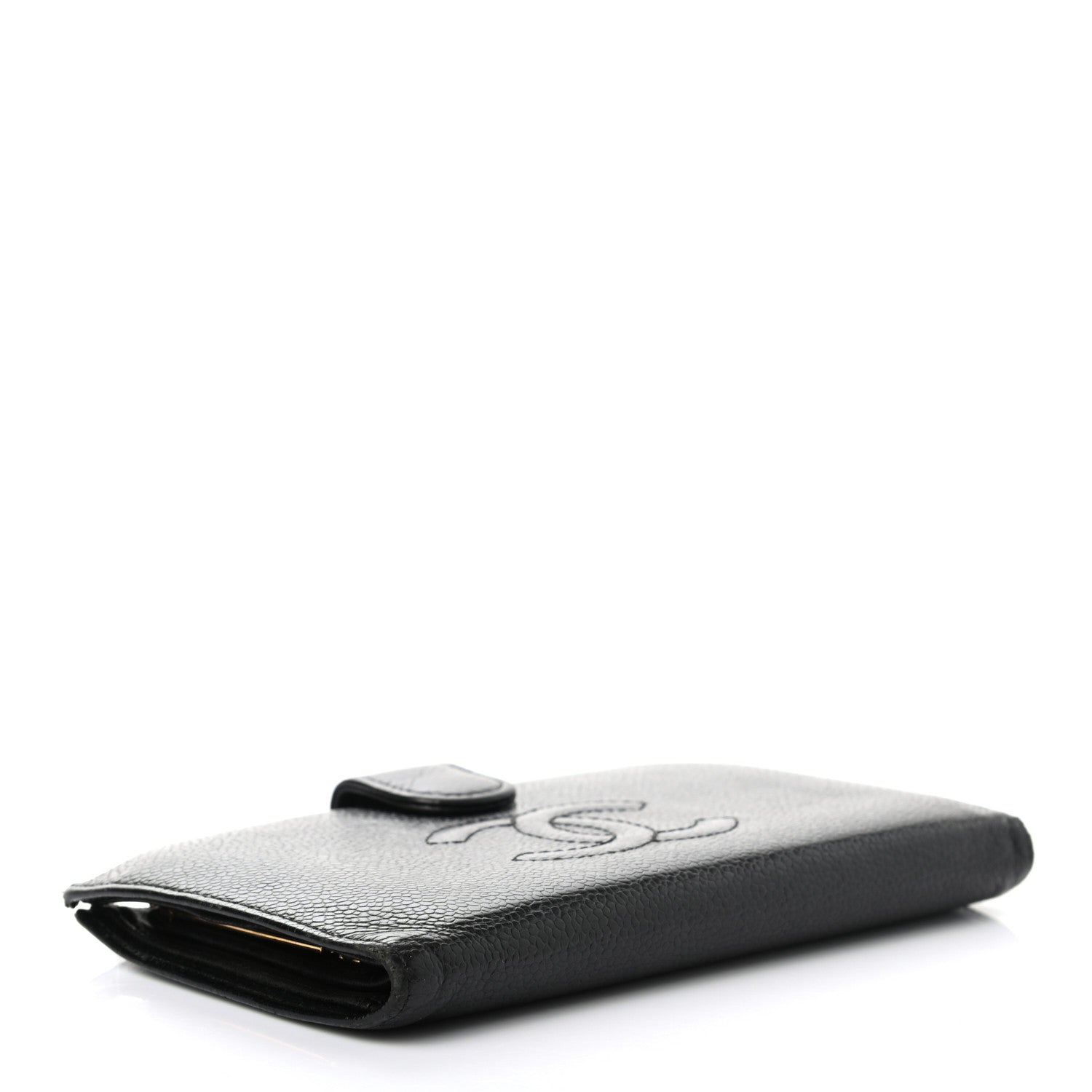 Chanel Caviar Timeless CC French Wallet Black 4 of 9