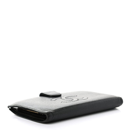 Chanel Caviar Timeless CC French Wallet Black 4 of 9