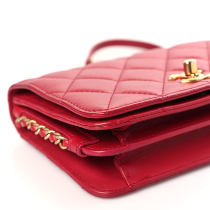 Chanel Calfskin Quilted Everyday Chic Single Flap Red 8 of 9