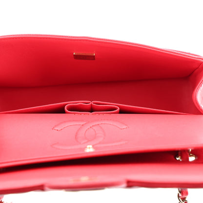 Chanel Caviar Quilted Small Double Flap Red 5 of 11