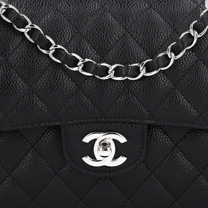 Chanel Caviar Quilted Small Double Flap Black 7 of 10