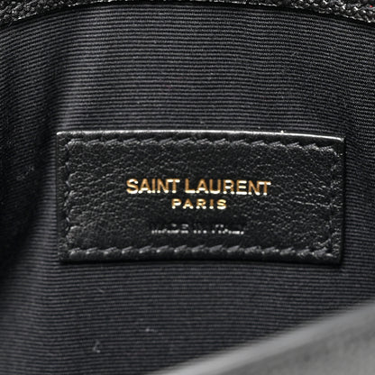 Saint Laurent Grain De Poudre Uptown Pouch Black 6 of 8