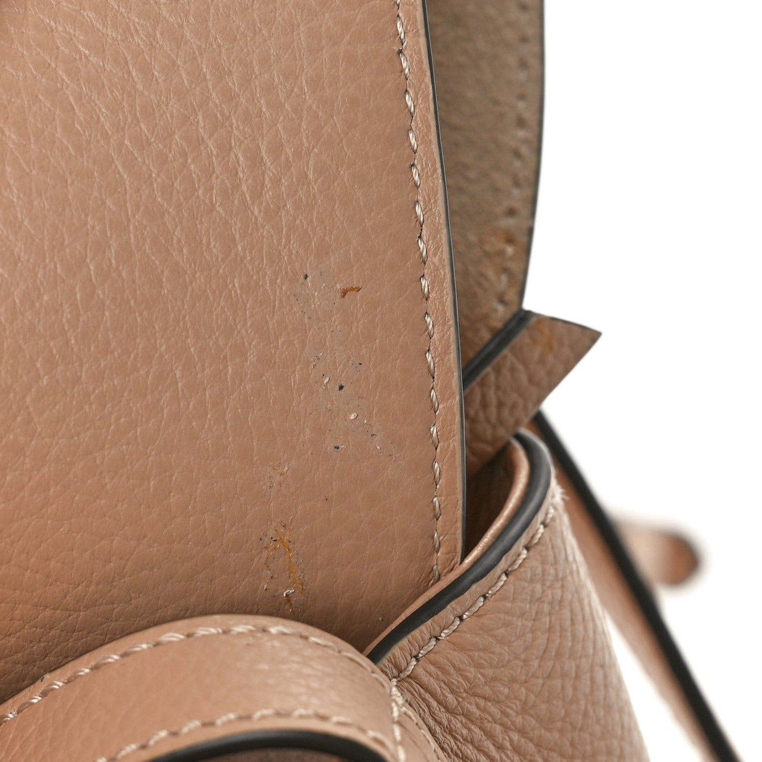 Mulberry Classic Grain Calfskin Mini Bayswater Backpack Blush 10 of 12