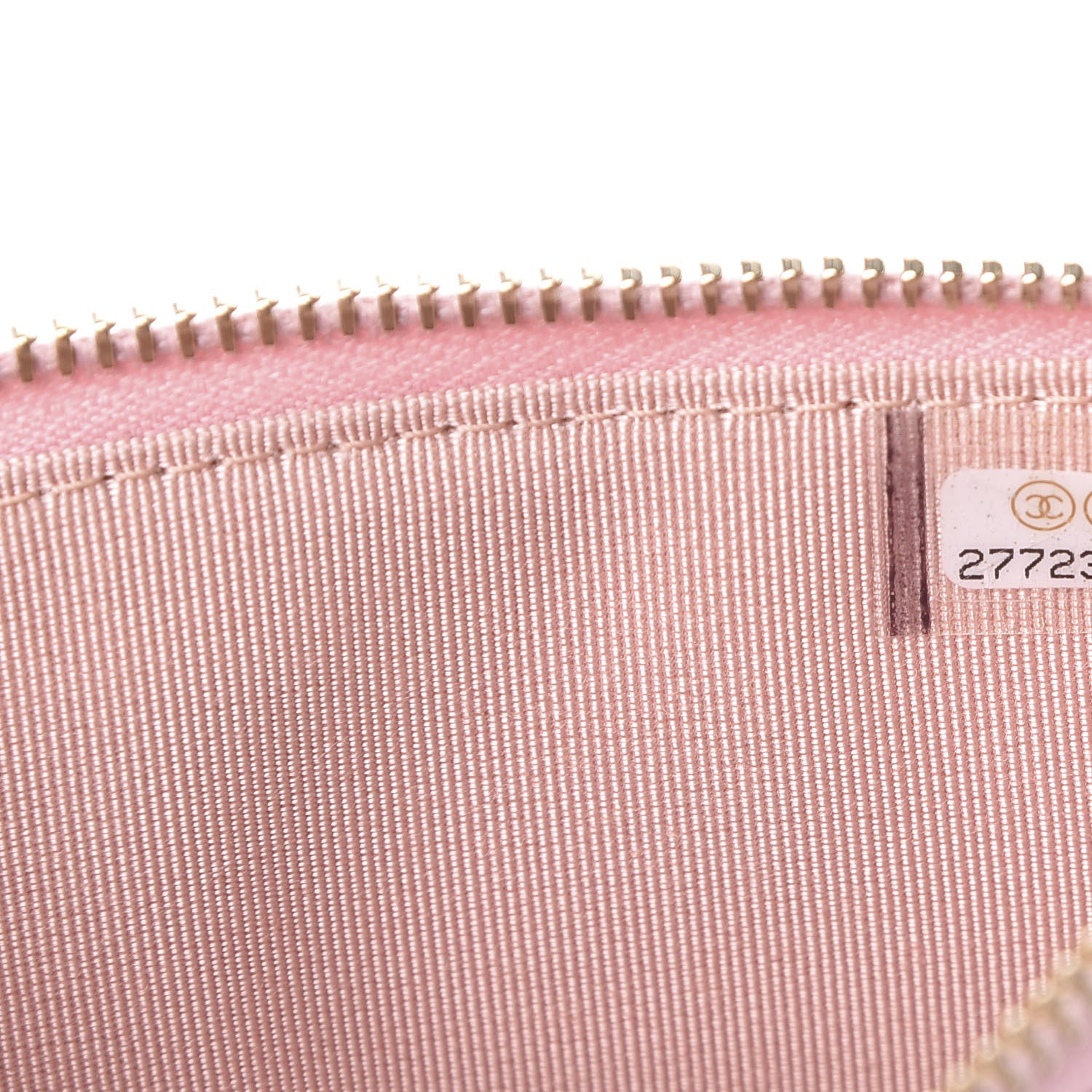 Chanel Iridescent Caviar Quilted Classic iPhone Pouch Rose Pink 7 of 7