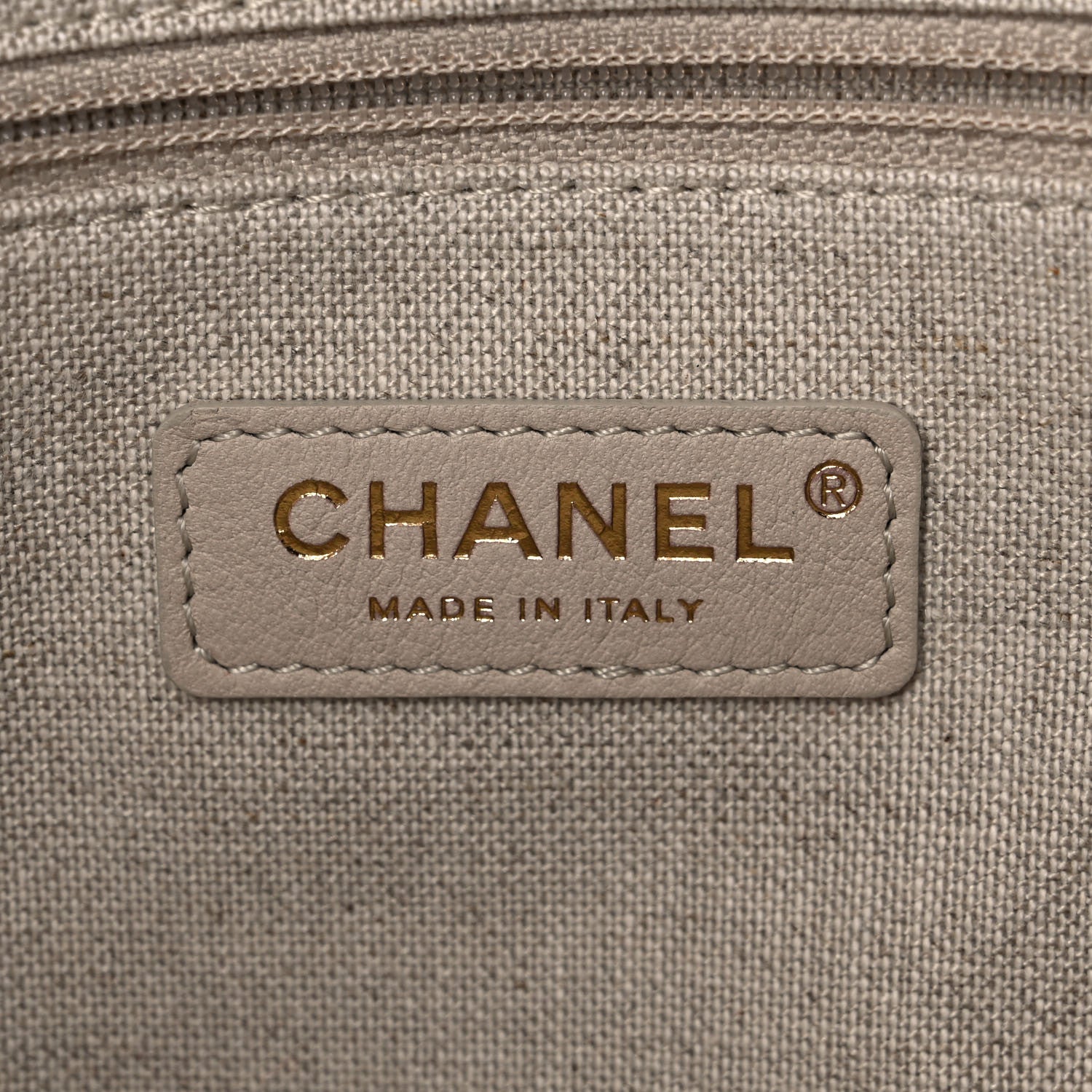 Chanel Mixed Fibers Small Deauville Tote Beige Black 8 of 12