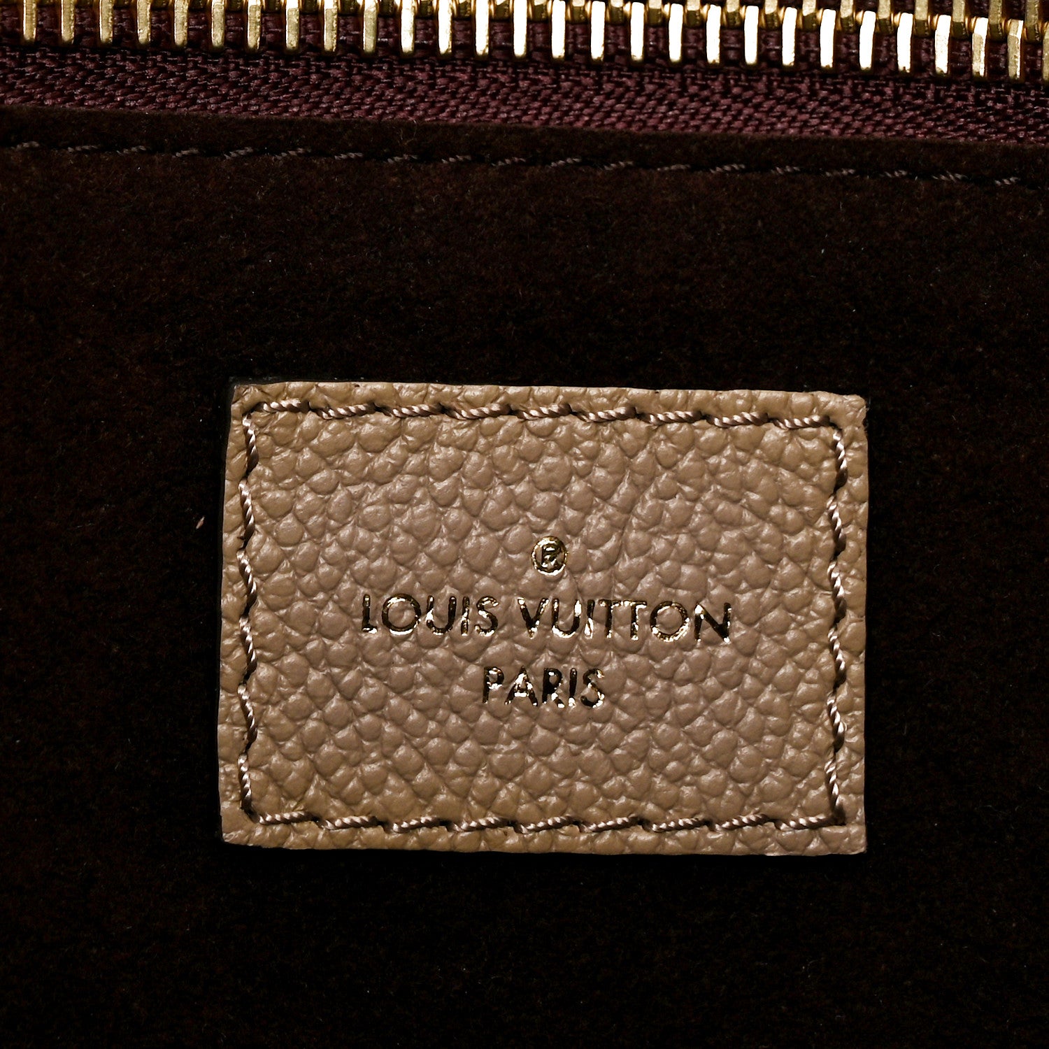 Louis Vuitton Empreinte Monogram Giant Neverfull MM Tourterelle 7 of 10