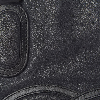Chanel Calfskin CC Shoulder Bag Black 9 of 21
