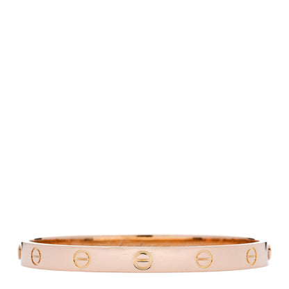 Cartier 18K Pink Gold LOVE Bracelet 17 2 of 9