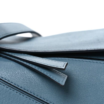 Loewe Calfskin Small Puzzle Bag Stone Blue 8 of 10