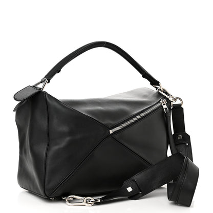 Loewe Calfskin Large Puzzle Bag Black 3 of 12