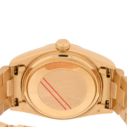Rolex 18K Yellow Gold Diamond 36mm Oyster Perpetual Day-Date President Watch Champagne 18038 4 of 4