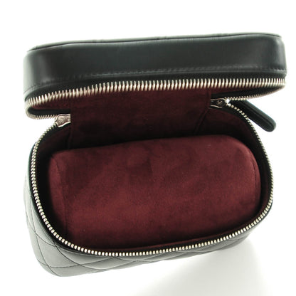 Chanel Lambskin Quilted Watch Case Black 5 of 8