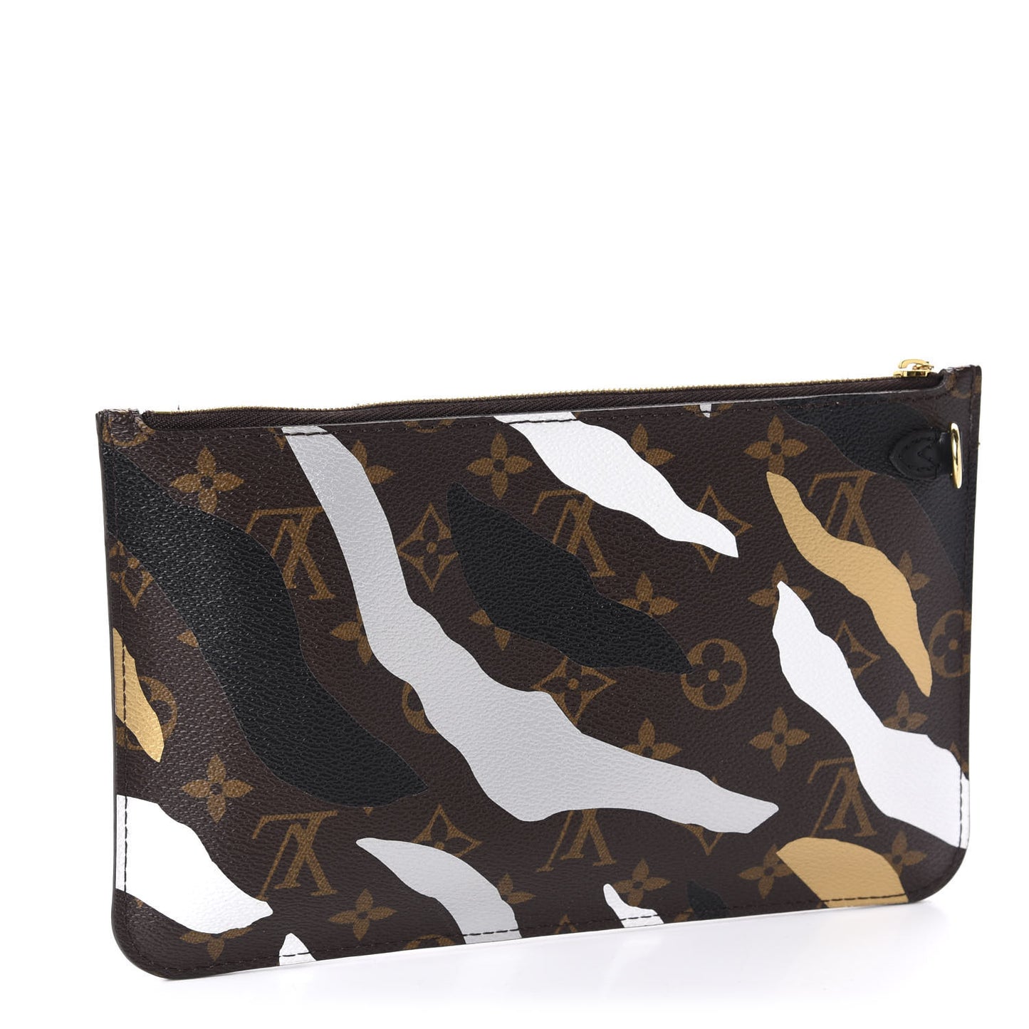 X LOL Monogram Neverfull MM GM Pochette Gold Silver