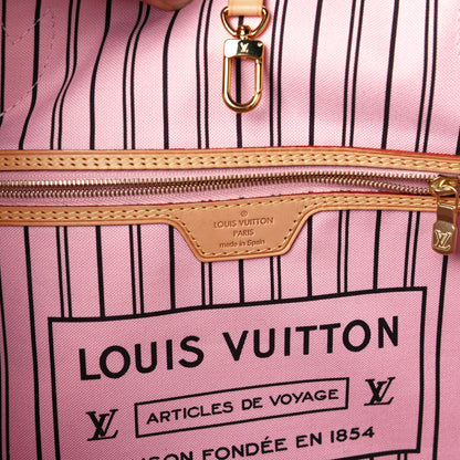 Louis Vuitton Monogram Neo Neverfull MM Rose Ballerine 7 of 11