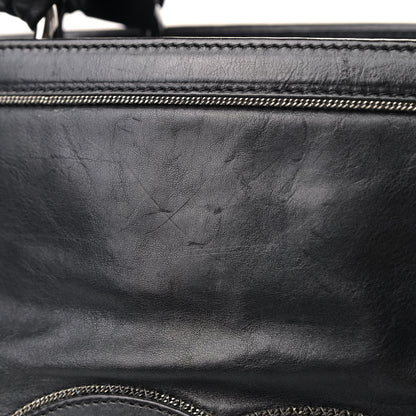 Chanel Lambskin East West Soho Shopper Black 11 of 16