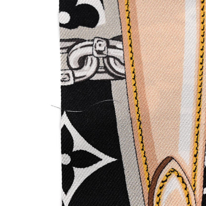 Louis Vuitton Silk Monogram Confidential Bandeau Black 5 of 5