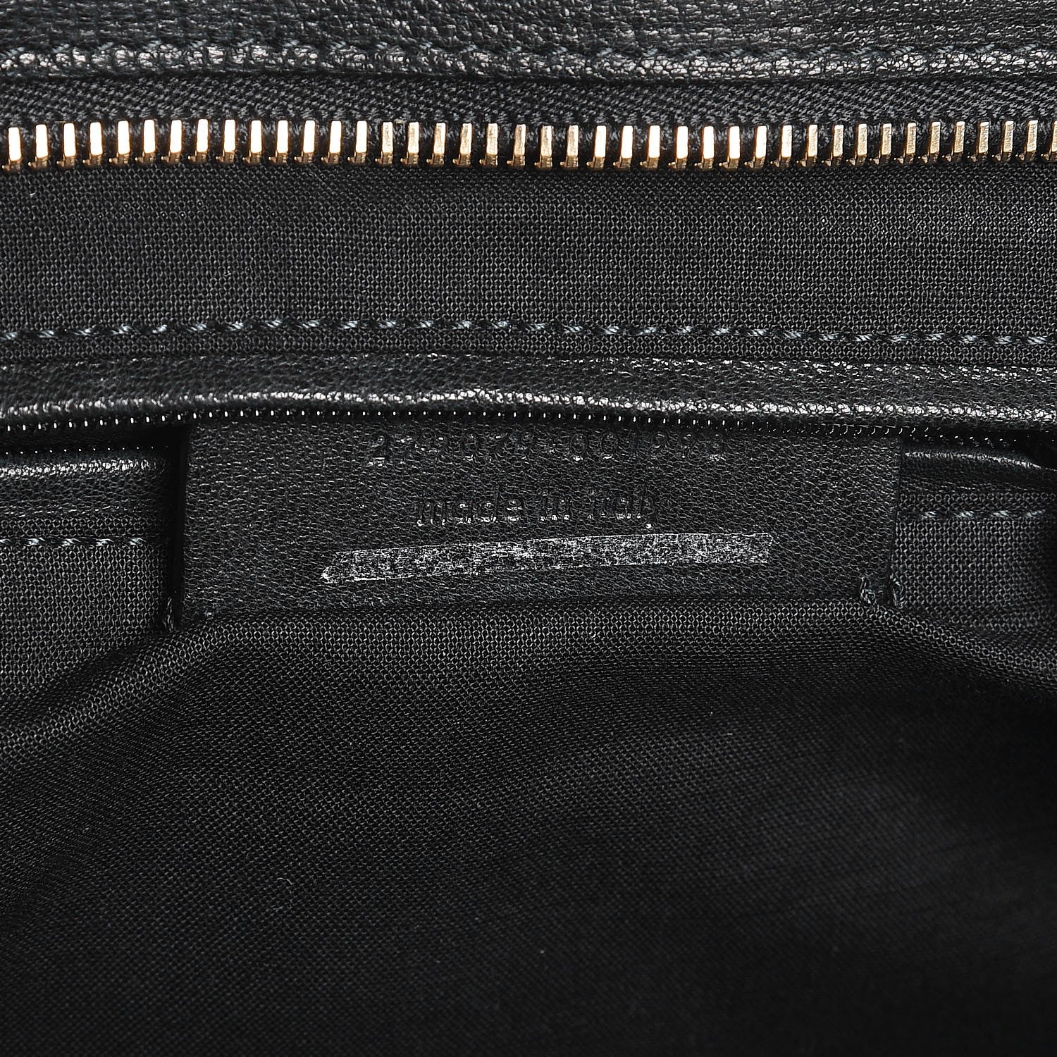 Saint Laurent Sheepskin Medium Cabas ChYc Black 7 of 15