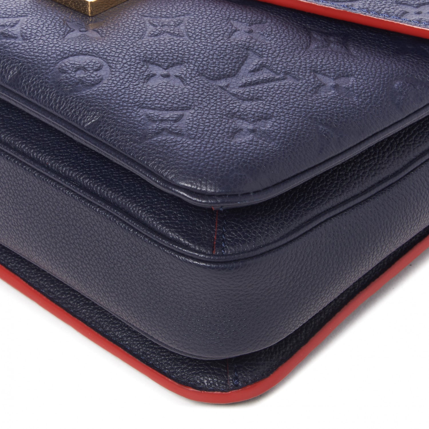 Louis Vuitton Empreinte Pochette Metis Marine Rouge 5 of 9