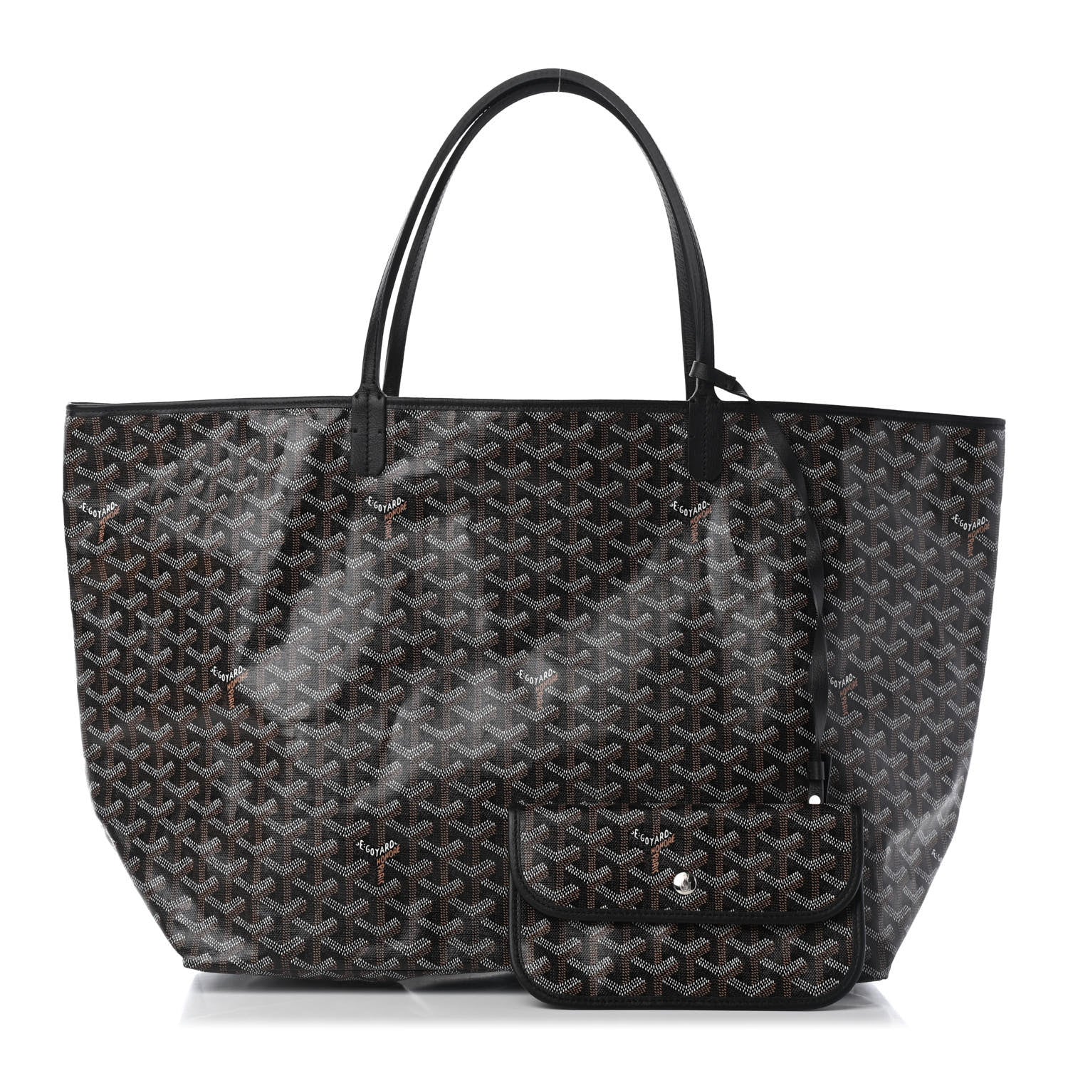 Goyard Goyardine Saint Louis GM Black 1 of 8