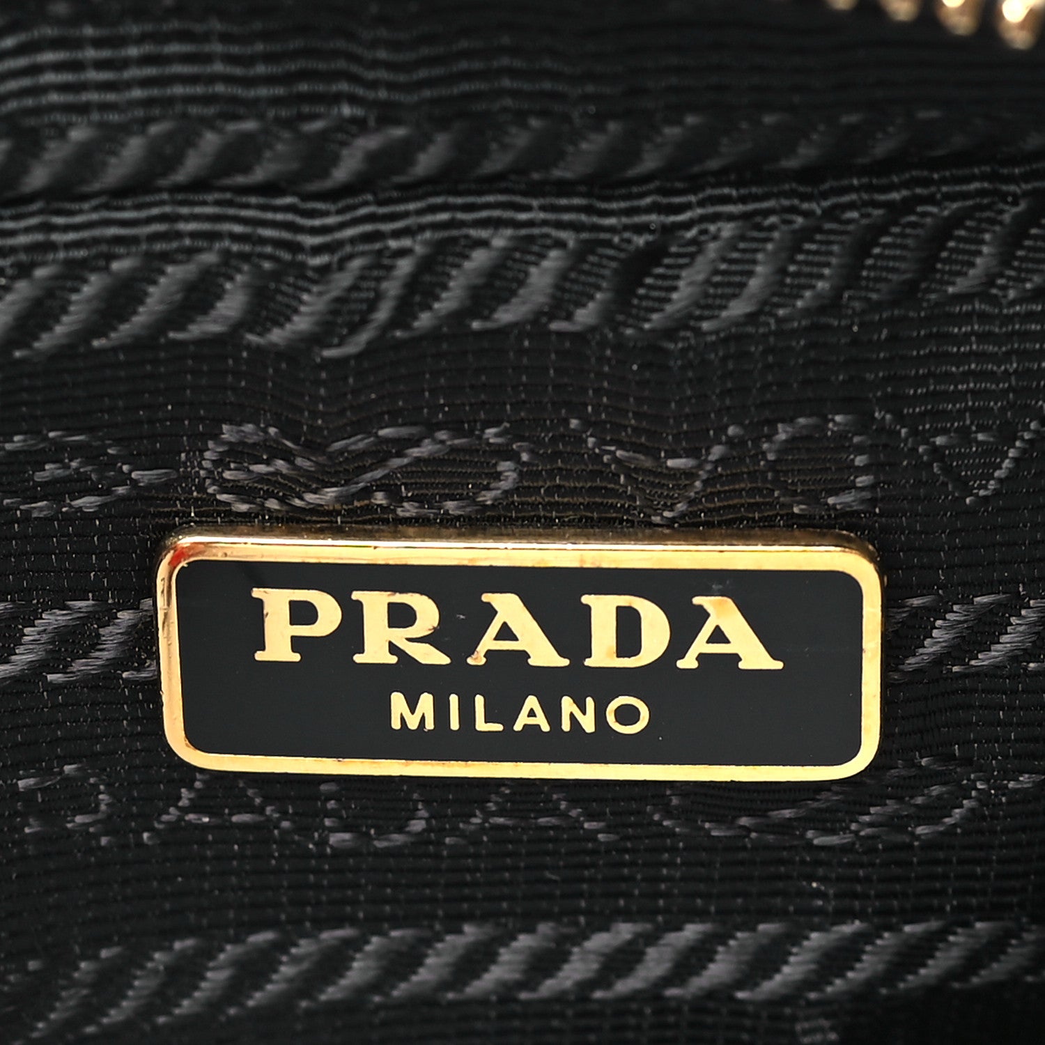 Prada Saffiano Lux Mini Top Handle Crossbody Bag Black 6 of 9