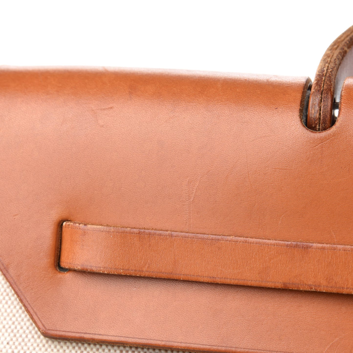 Toile Vache Calfskin Herbag 39 MM Natural