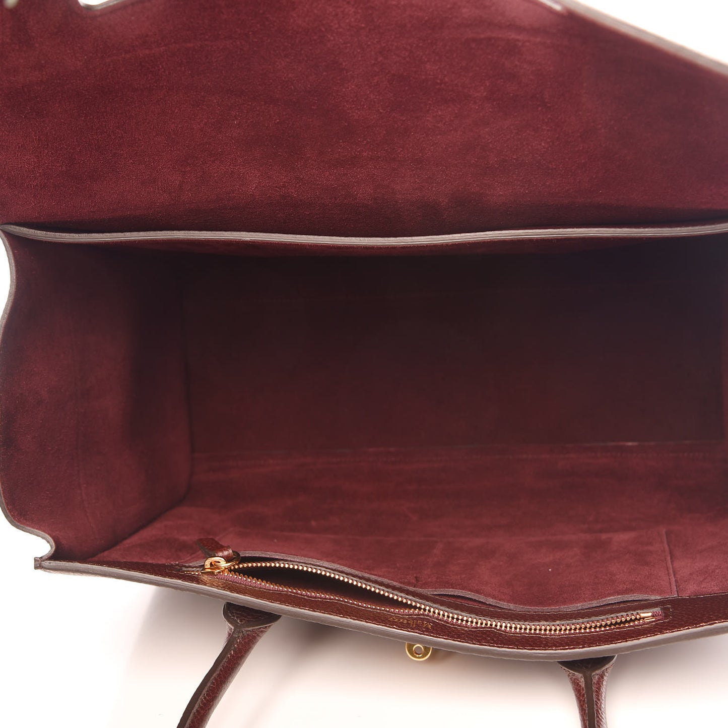 Grain Vegetable Tanned Calfskin Bayswater Oxblood